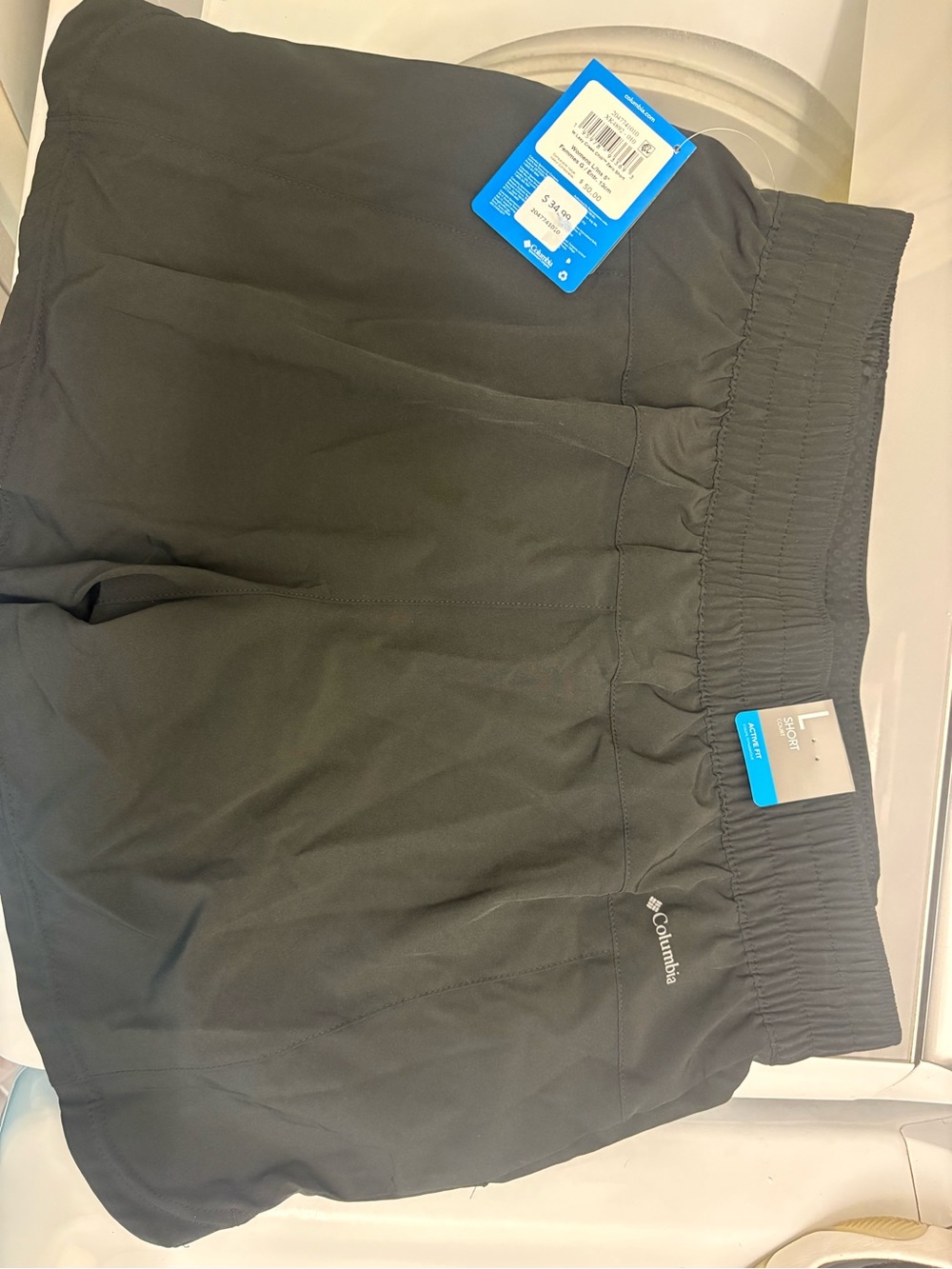 Columbia Black Men's Lightweight Athletic Shorts